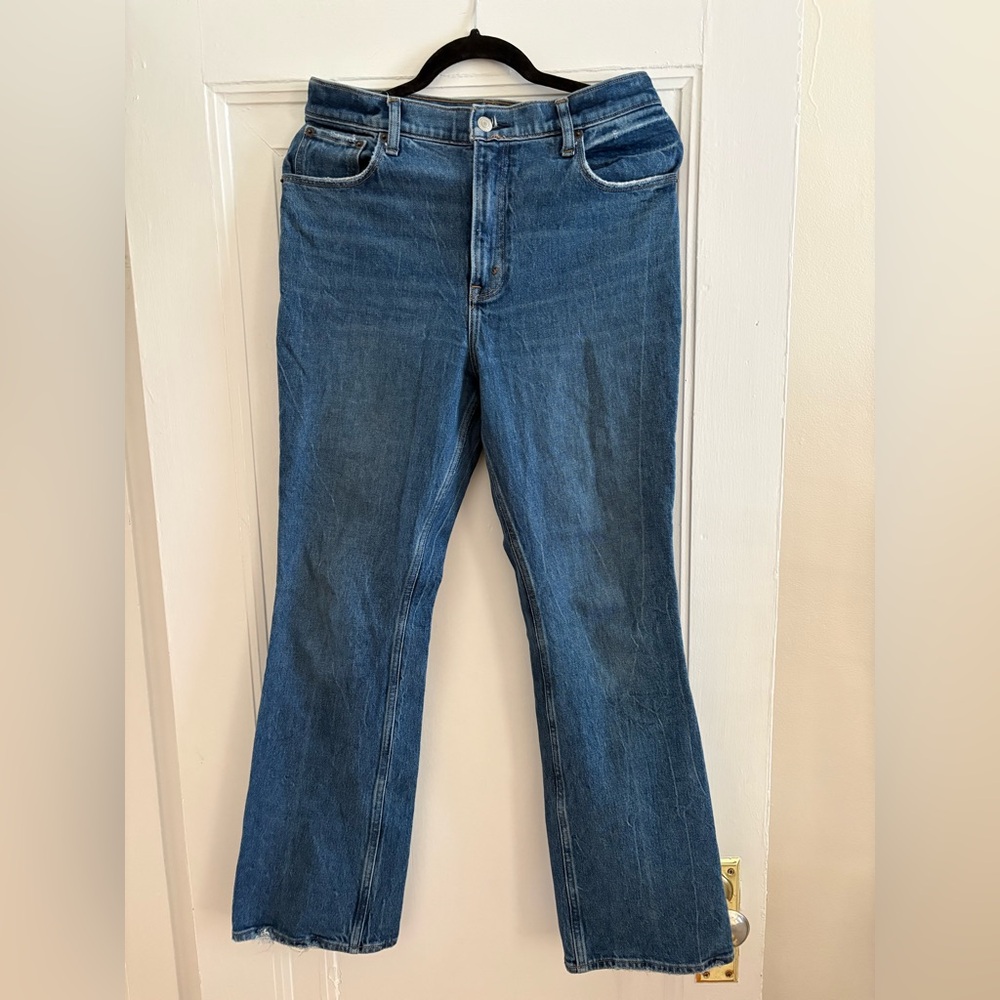 Abercrombie & Fitch Vintage High Rise Flare Jeans 29S